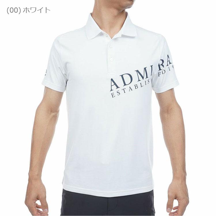 Admiral Golf（アドミラルゴルフ） カラタッチPLUS ロゴポロシャツ