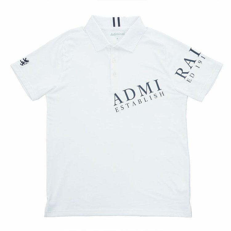 Admiral Golf（アドミラルゴルフ） カラタッチPLUS ロゴポロシャツ