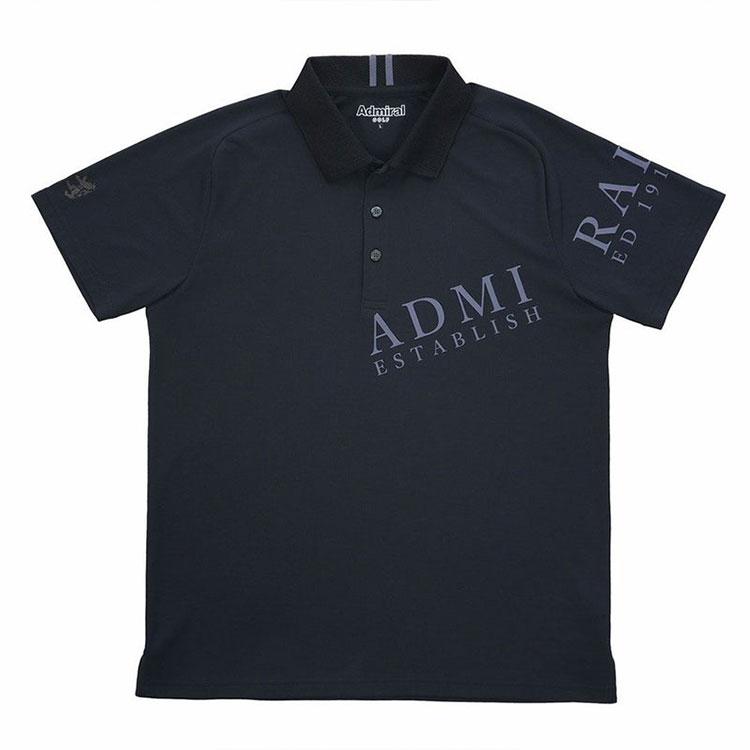 Admiral Golf（アドミラルゴルフ） カラタッチPLUS ロゴポロシャツ