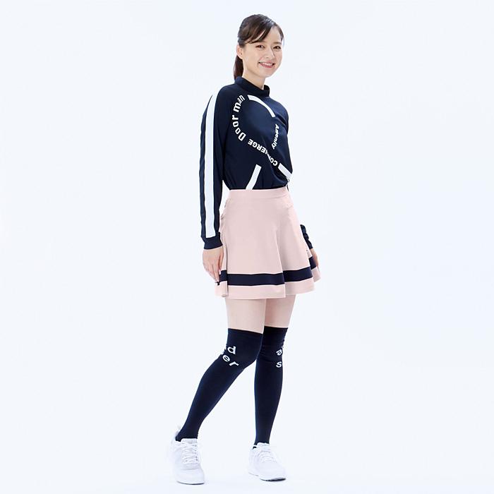 and per se（アンパスィ） アクティブニットスカート レディース 2023