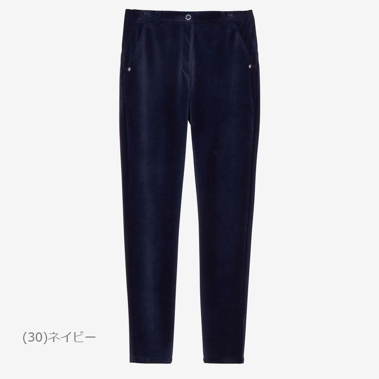 美品！and per se ウィンドシャッターコーデュロイパンツ レディース L and per se（アンパスィ） ウインドシャッター コーデュロイパンツ