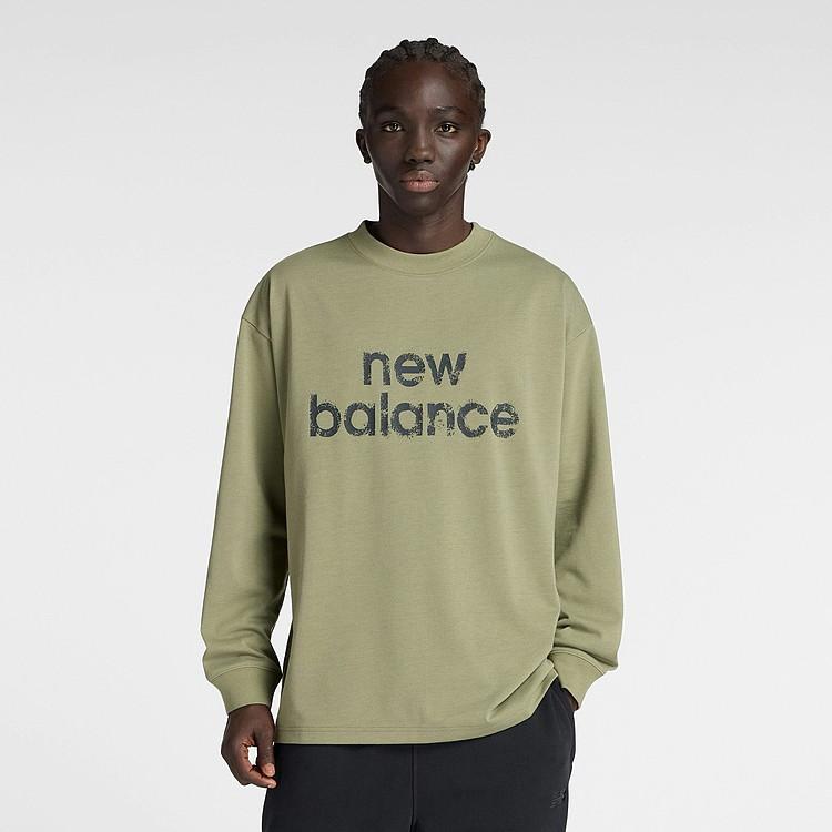 New Balance（ニューバランス） ロングスリーブ Tシャツ AMT53172-DIO