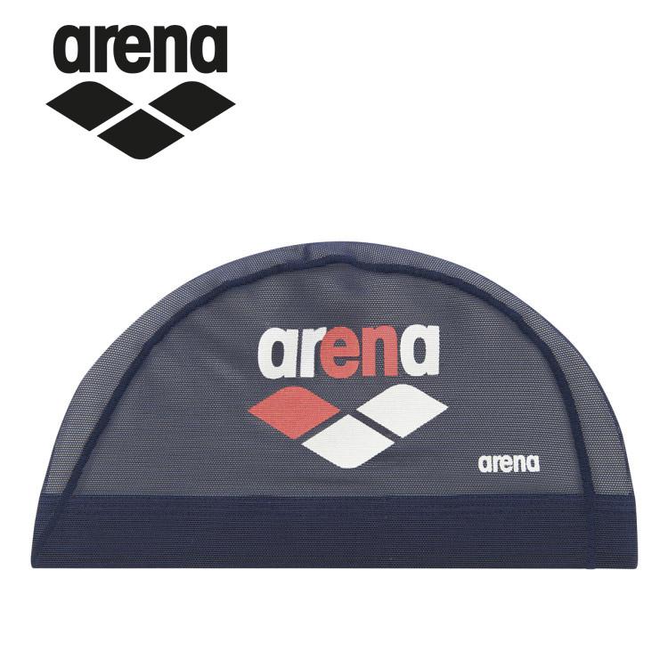アリーナ（arena） 水泳 スイム メッシュキャップ 水泳帽 メンズ