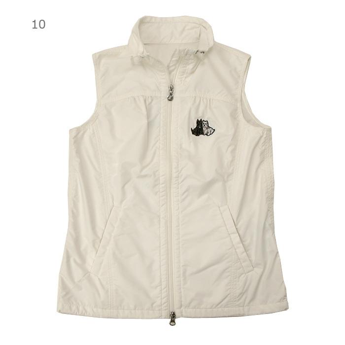 ブラック ホワイト アウターベスト レディース 春夏 ゴルフウェア Bls1009ge イーゾーン スポーツ Paypayモール店 通販 Paypayモール