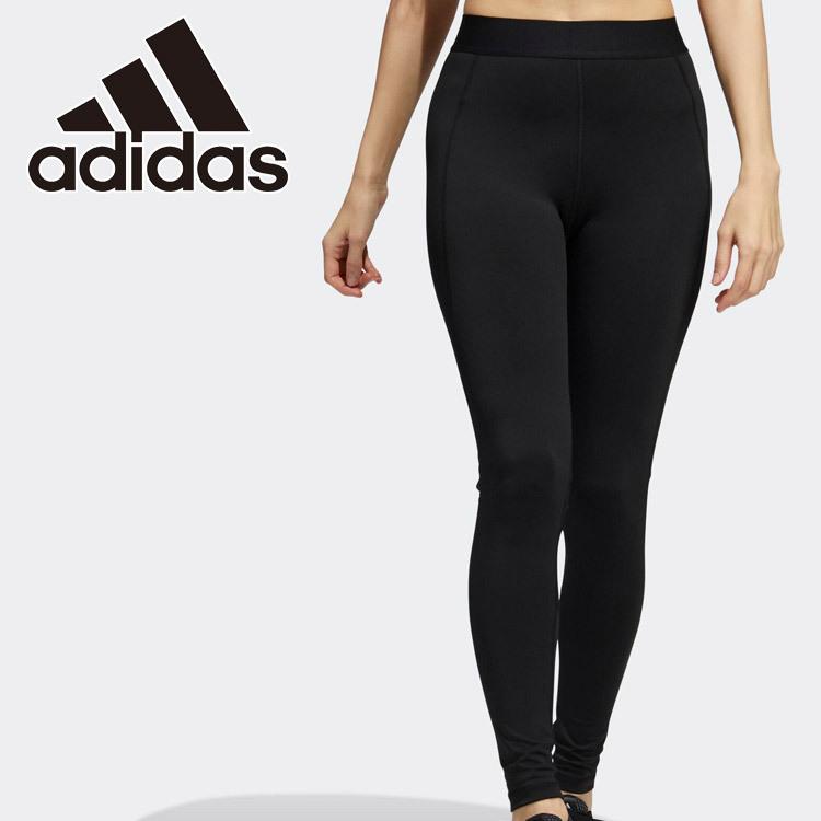 新品未使用 レディース ランニングタイツ　スカート付 アディダス adidas（アディダス） W TF ロングタイツ BS820-GR8040 レディース