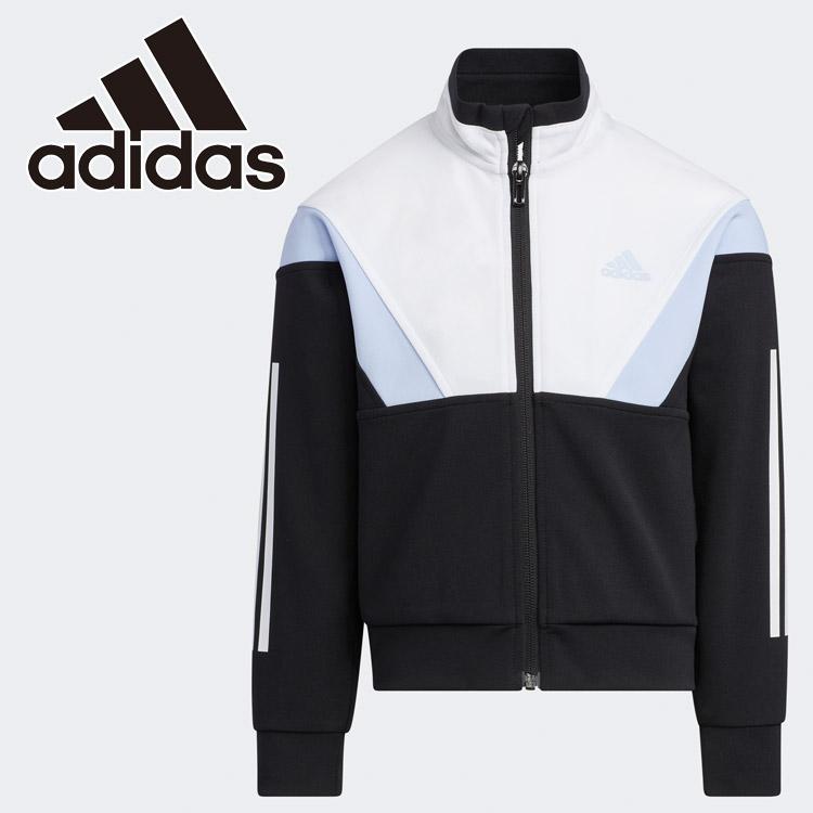 adidas（アディダス） YG カラーブロック ウォームアップジャケット
