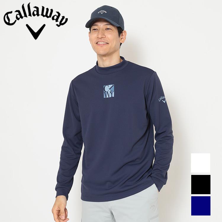 Callaway（キャロウェイ） タックリバー長袖モックネックシャツ メンズ