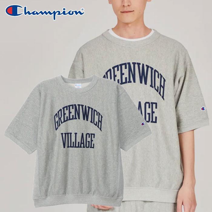 チャンピオン リバースウィーブ ビッグシルエット 半袖スウェット 短丈 楽天市場】チャンピオン 半袖シャツ CHAMPION リバースウィーブ