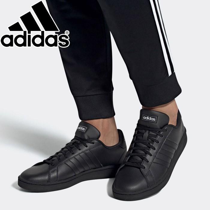 期間限定お買い得プライス アディダス シューズ Grandcourt Lea U スニーカー メンズ Dbh33 Ee70 靴 くつ 黒靴 ブラック 黒スニーカー 通勤 通勤靴 イーゾーン スポーツ Paypayモール店 通販 Paypayモール