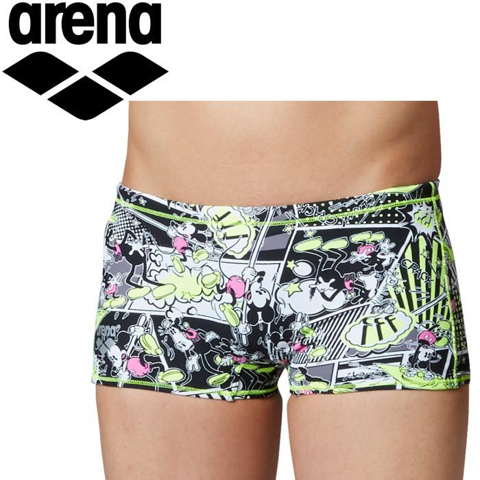 アリーナ（arena） 水泳 ショートボックス メンズ DIS-0355-BLK メール