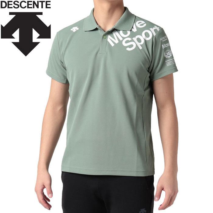 Yes.co　DESCENTE デサント　ゴルフ メンズ　ポロシャツ M DESCENTE（デサント） DESCENTE Coolist カノコポロシャツ メンズ