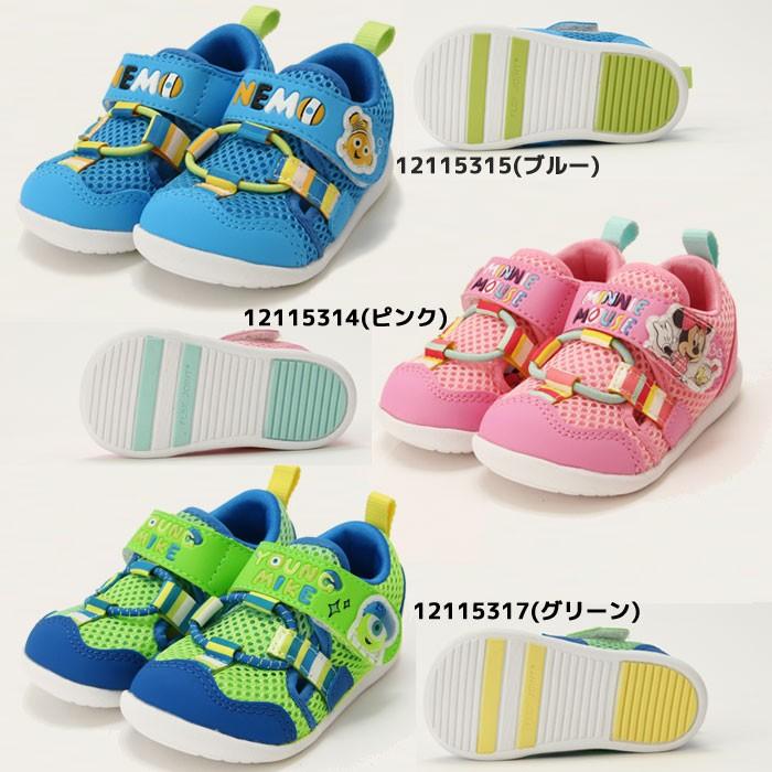 ムーンスター ディズニー Dn B1210 ベビーシューズ マイク ニモ ミニー サマーシューズ 子供靴 男の子 女の子 男児 女児 イーゾーン スポーツ Paypayモール店 通販 Paypayモール