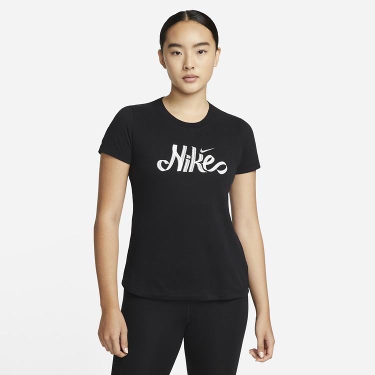 ナイキ ウィメンズ Dfct Nike Script S S Tシャツ Dn66 010 レディース 女性 半袖 部屋着 普段着 おしゃれ ブラック ロゴ イーゾーン スポーツ Paypayモール店 通販 Paypayモール