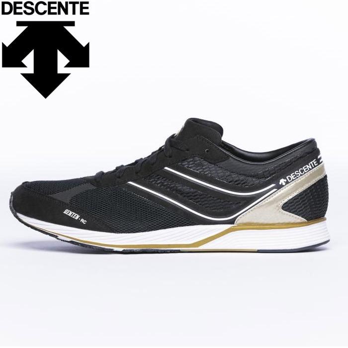 DESCENTE（デサント） ランニングシューズ GENTEN-RC DR1PJF01BK-BLK 