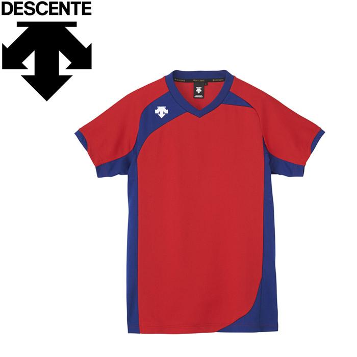 DESCENTE（デサント） バレー 半袖ゲームシャツメンズ DSS-4720-RED