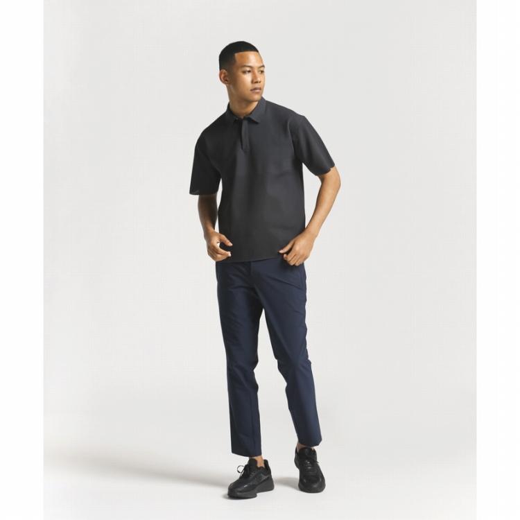 DESCENTE（デサント） DESCENTE JAQCUARD H/S ポロシャツ メンズ DX