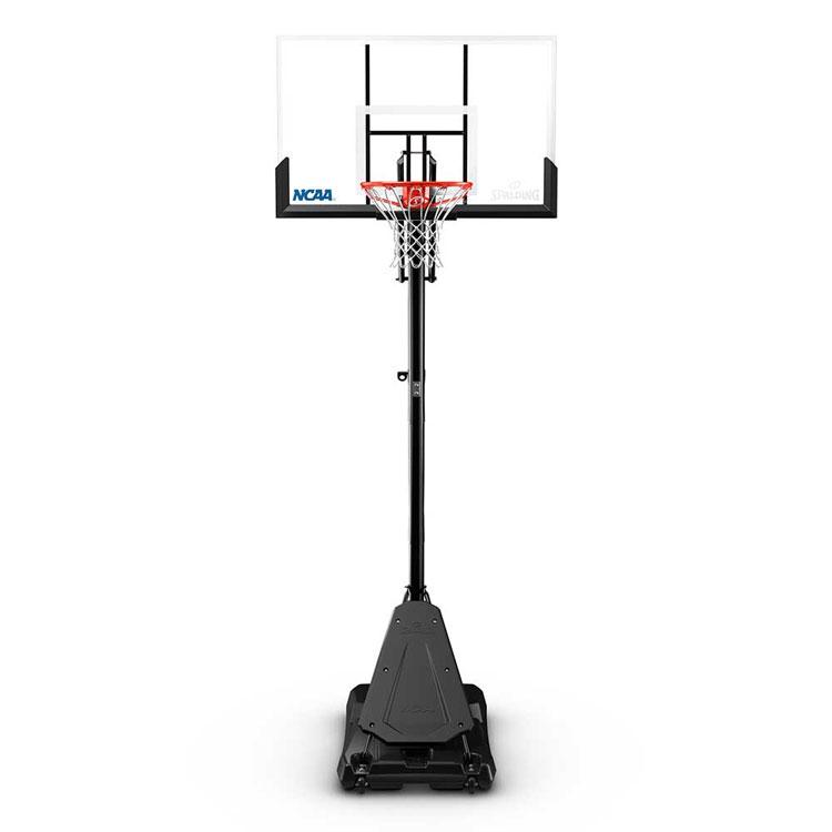 メーカー直送 スポルディング バスケットゴール NCAA エグザクトハイト アクリルポータブル 50インチ E6A994の画像
