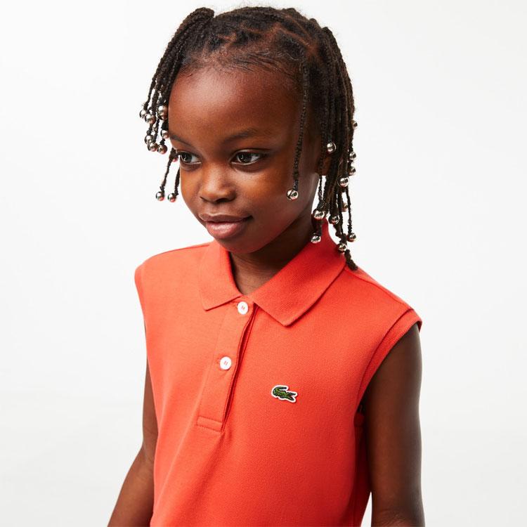 LACOSTE（ラコステ） ノースリーブポロドレス ワンピース キッズ