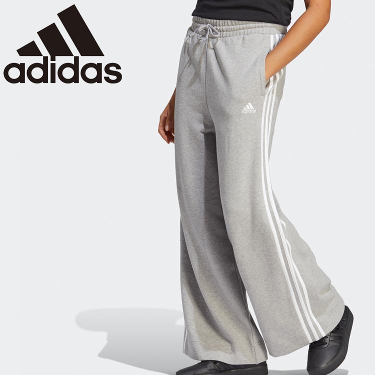 adidas（アディダス） W ESS 3S FT ワイドパンツ ENK83-IC9928