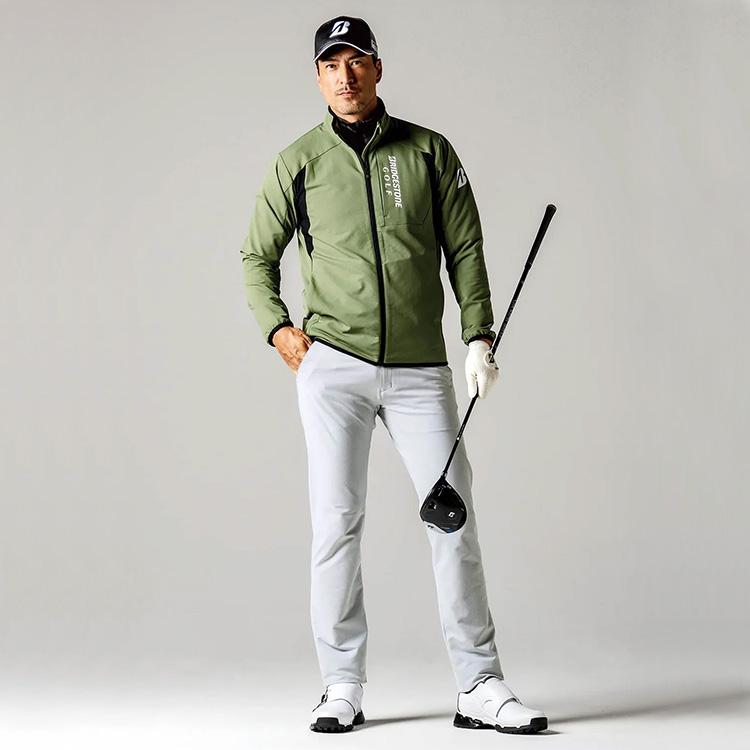 ブリヂストンゴルフ B-01 長袖前開きブルゾン メンズ 2025秋冬 ゴルフウェア FGM01D ブリヂストンゴルフ B-01 長袖前開きブルゾン メンズ 2025秋冬 ゴルフ