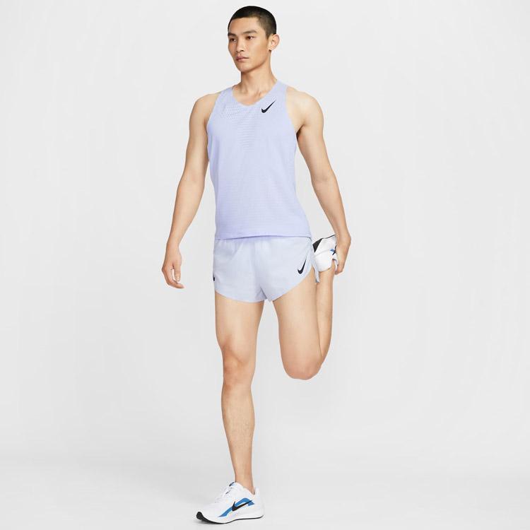 ナイキ エアロスイフト　FN4232-057ライトブルータンクトップ NIKE（ナイキ） DF ADV エアロスイフト シングレット FN4232-057