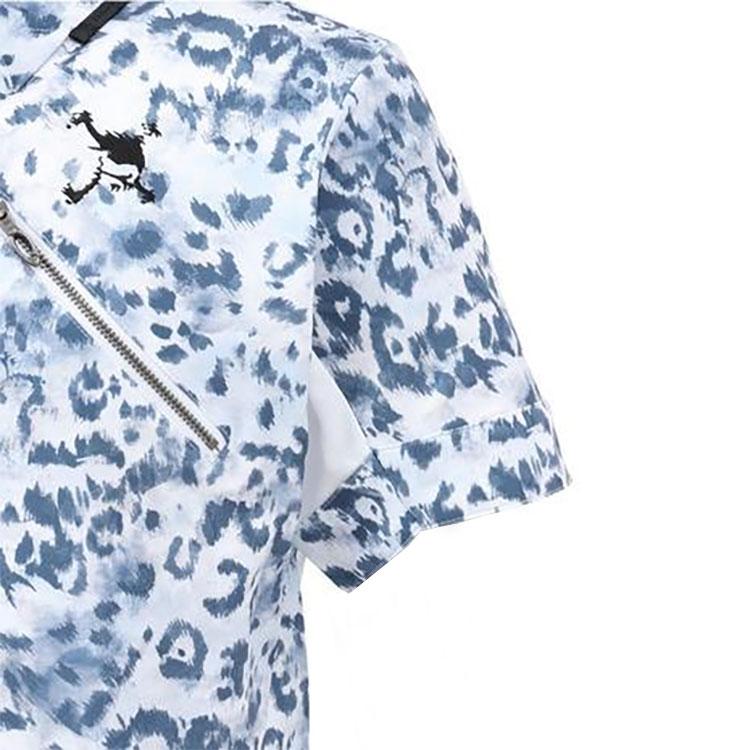 【新品未使用】OAKLEY オークリー 半袖ポロシャツ Mサイズ 総柄 ゴルフ OAKLEY（オークリー） ゴルフ Skull ABSTRACT 半袖ポロシャツ メンズ