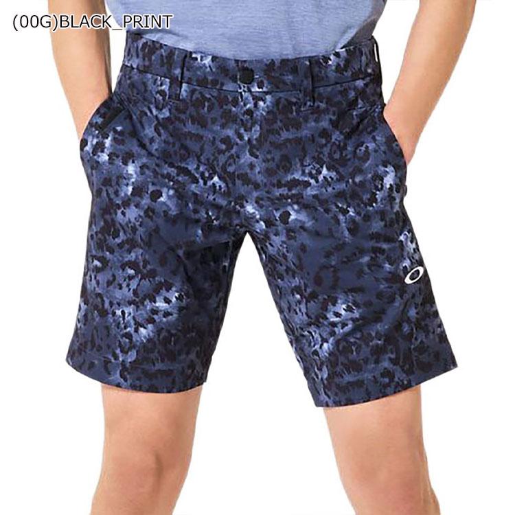 オークリーゴルフ OAKLEY【Ｌ】セットアップ モックネック＆ショートパンツ OAKLEY（オークリー） ゴルフ SKULL HEAT BLOCK STAPLE ショートパンツ