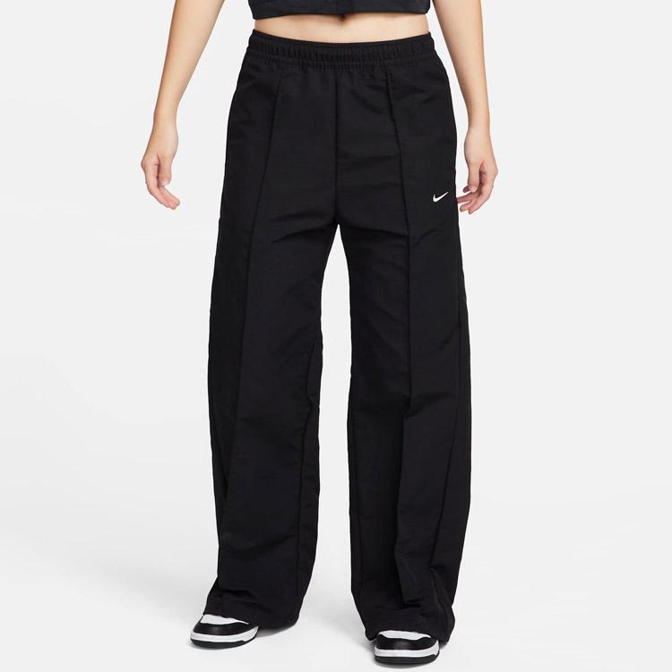 ◆◆ ＜ナイキ＞ NIKE ウィメンズ NSW トレンド ウーブン MR パンツ FQ3589 (010) NIKE（ナイキ） ウィメンズ NSW トレンド ウーブン MR パンツ FQ3589