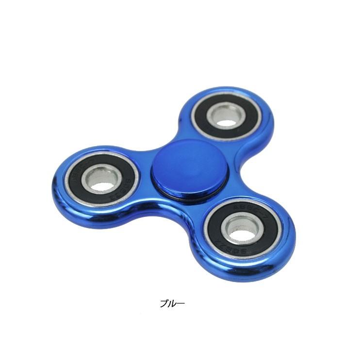 コーティングハンドスピナー メタリック フィジェットスピナー