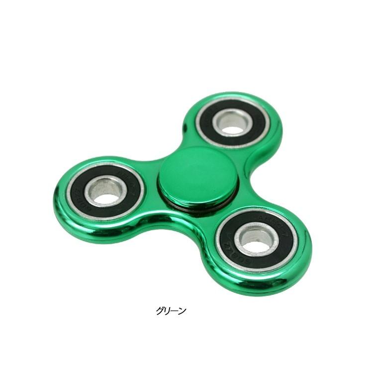コーティングハンドスピナー メタリック フィジェットスピナー