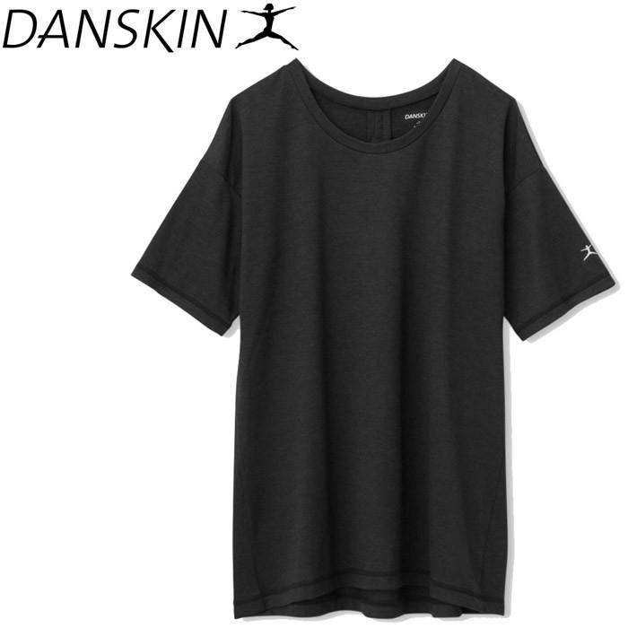 メール便送料無料  ダンスキン ALL DAY ACTIVE L/L TEE Tシャツ レディース DA59300-K｜ezone