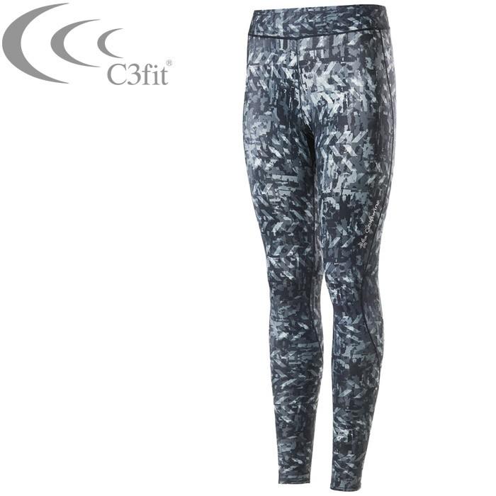 c3fit フュージョンロングタイツ　レディース C3Fit（シースリーフィット） フュージョンロングタイツ レディース