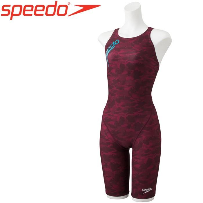 speedo スピード 水泳 シャドーカモターンズニースキン 競泳