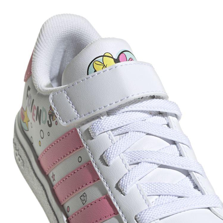 d*2様 ZOOM インディゴ キッズシューズ 19.0 adidas（アディダス） GRAND COURT MINNIE EL K GY6629 ジュニア