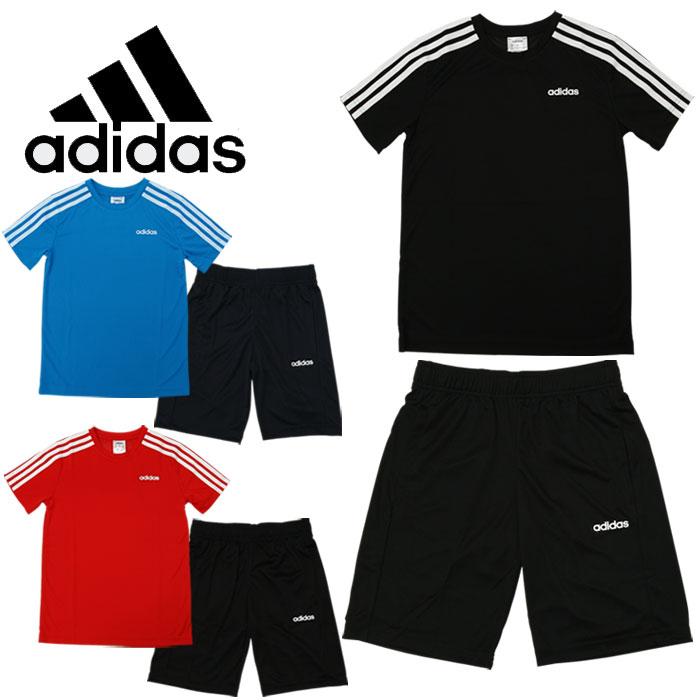 メール便送料無料 アディダス上下セット セットアップ 3ストライプス 半袖 Tシャツ ショーツ Haf06 キッズ ジュニア ボーイズ ガールズ 返品不可 イーゾーン スポーツ Paypayモール店 通販 Paypayモール