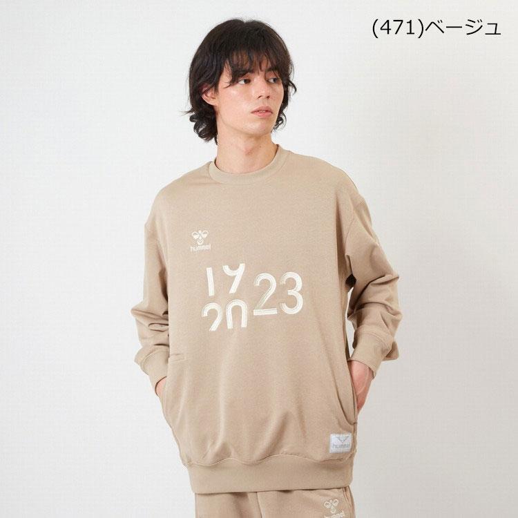 hummel（ヒュンメル） hummelPLAYスウェットクルーネック HAP8271
