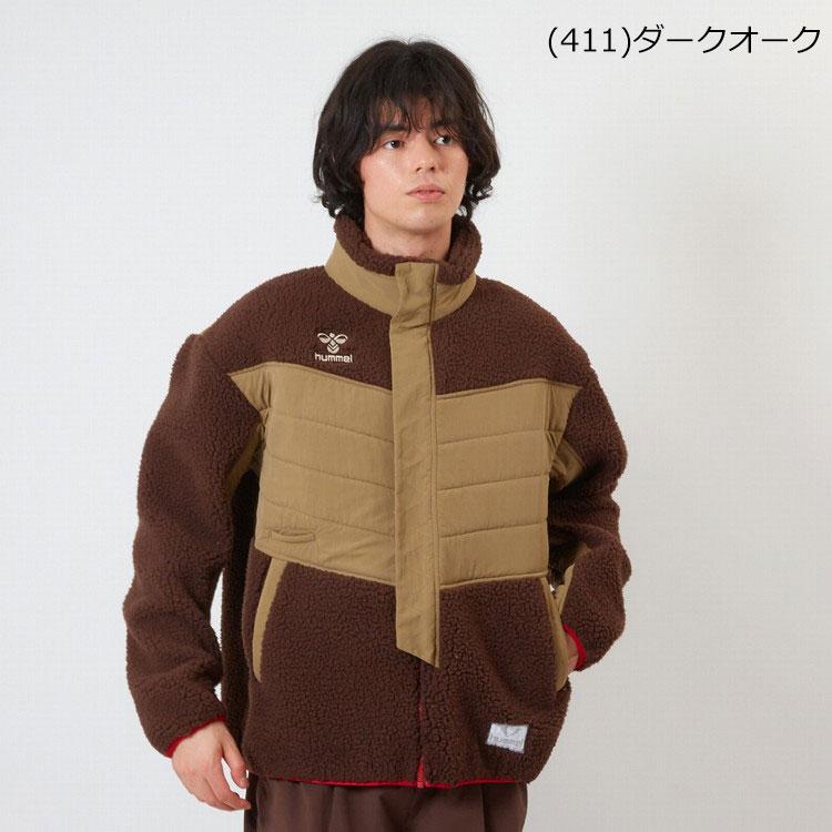 hummel（ヒュンメル） hummelPLAYボアフリースジャケット HAW2141