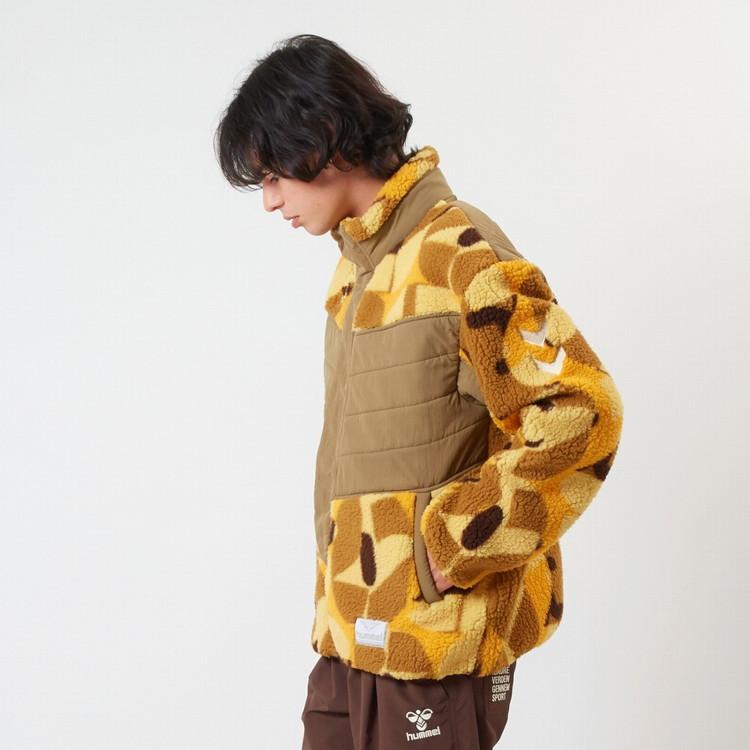 hummel（ヒュンメル） hummelPLAYボアフリースジャケット HAW2141