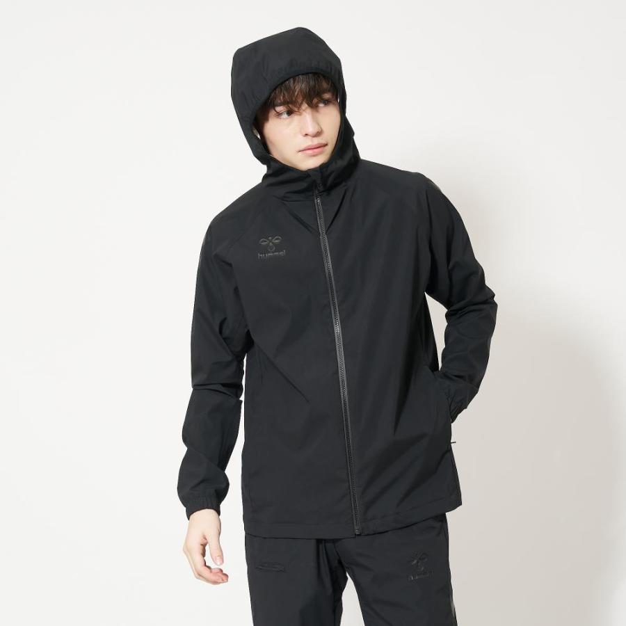 HUMMEL ヒュンメル PROコーチングジャケット HAW2149 90 ブラック サッカー サッカーウェア hummel（ヒュンメル） PROコーチングジャケット HAW2149-90 メンズ