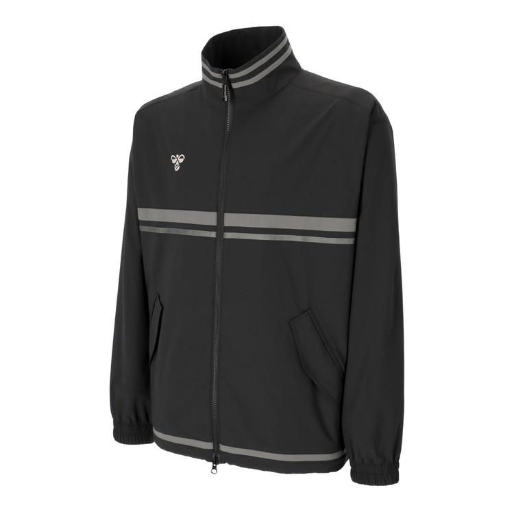 美品 hummel PLAY クロスジャケット M 黒 ストレッチ ヒュンメル hummel（ヒュンメル） hummel PLAY クロスジャケット HAW2209-90