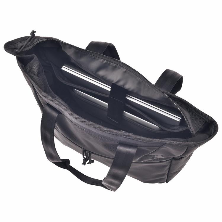 [新品•未使用] hummel CITY トートバッグ ブラック ポーチ付き hummel（ヒュンメル） hummel CITY TOTE BAG HFB2052-90 : イーゾーン