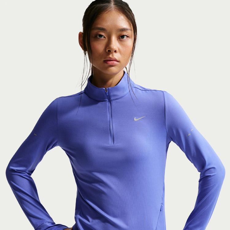 NIKE（ナイキ） ウィメンズ スウィフト DF UV ハーフ ジップ L/S
