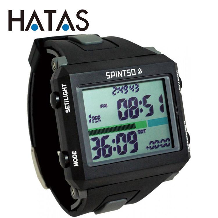 SPINTSO レフリーウォッチ SPT100-GR ブラック HATAS ハタ HATAS SPINTSO レフェリーウォッチ SPT100-GR SPT100GR