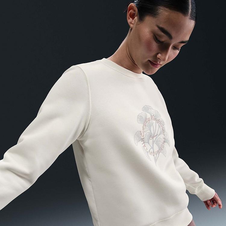 NIKE（ナイキ） ウィメンズ NSW PHNX FLC STD CREW OPP L S トップ