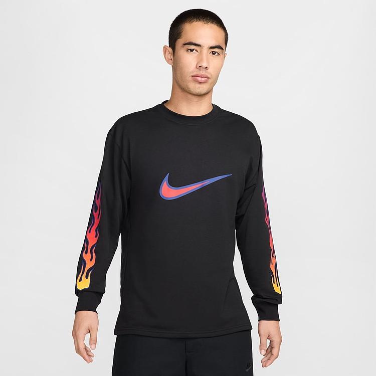 NIKE（ナイキ） AS M NK TEE LS HKNE T100 IB7539-010 メンズ