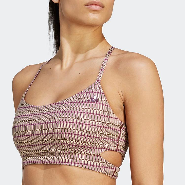 adidas（アディダス） W YOGA AOP ライトサポートブラ IKQ36-IL6699