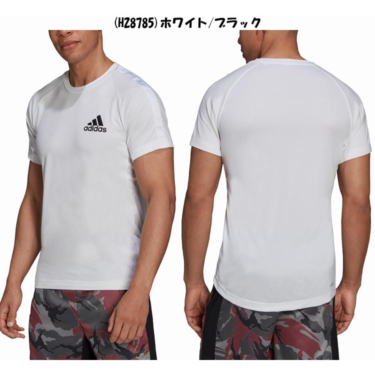 adidas（アディダス） M D2M MOTION Tシャツ IYQ66 メンズ 半袖 ワンポイント ロゴ 胸ロゴ GR9677 ...