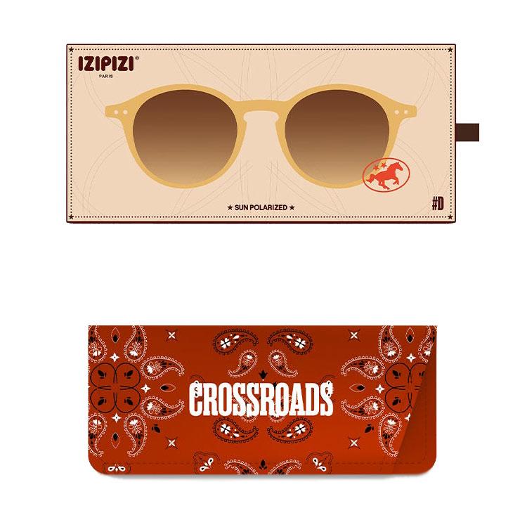 IZIPIZI サングラス 2個セット IZIPIZI（イジピジ） サングラス CROSSROADS SUN #D Golden Canyon IZ