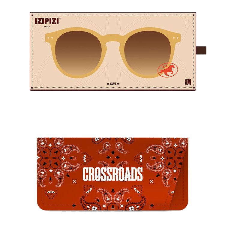 【新品未使用】IZIPIZI CROSSROADS SUN #M サングラス IZIPIZI（イジピジ） サングラス CROSSROADS SUN #M Golden Canyon IZ
