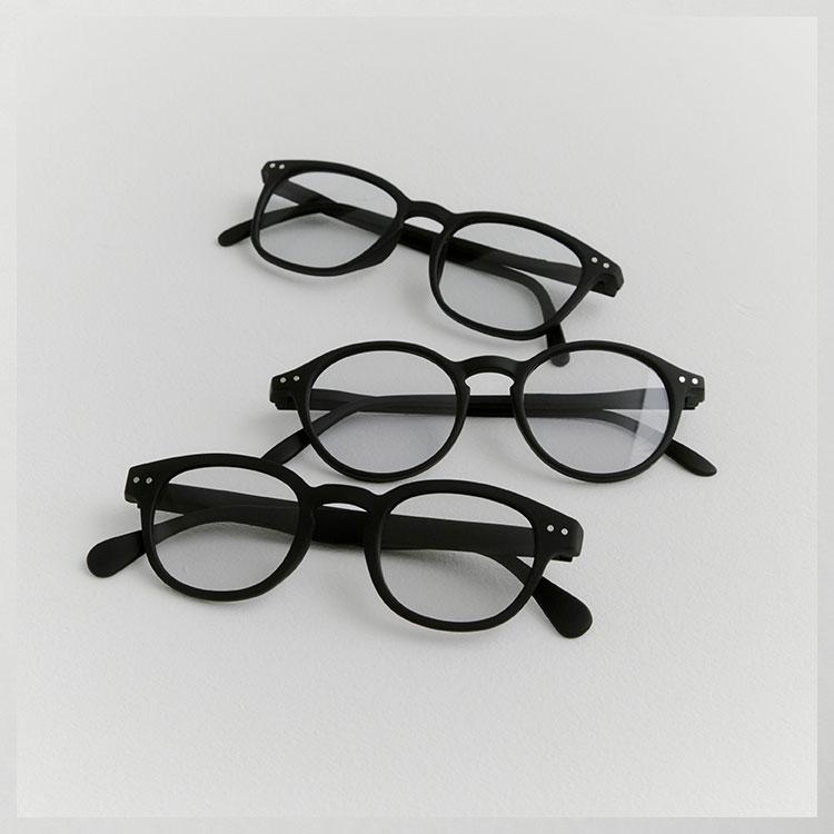 IZIPIZI イジピジ サングラス 調光レンズ SUN LIGHT ADAPTIVE #C BLACK IZ-372 メンズ レディースの画像